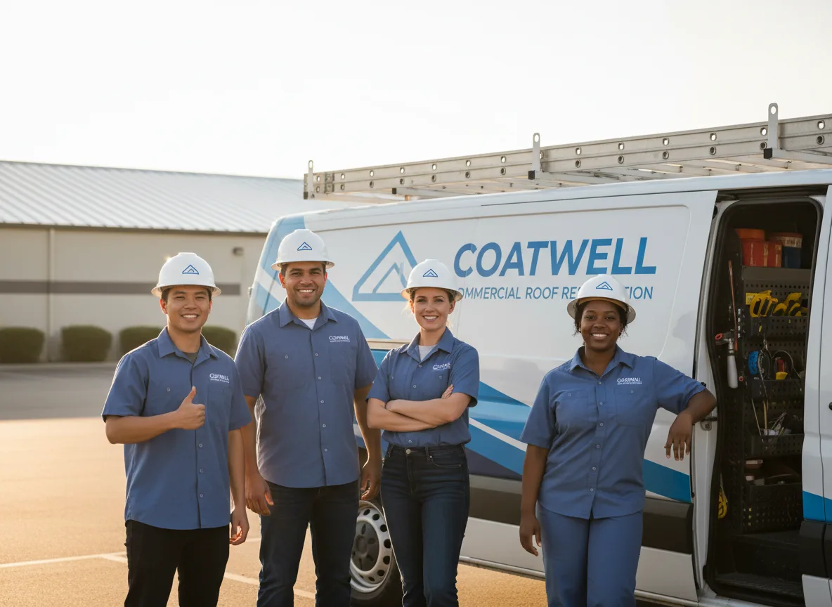 Commercial roof coating company in Trophy Club, TX